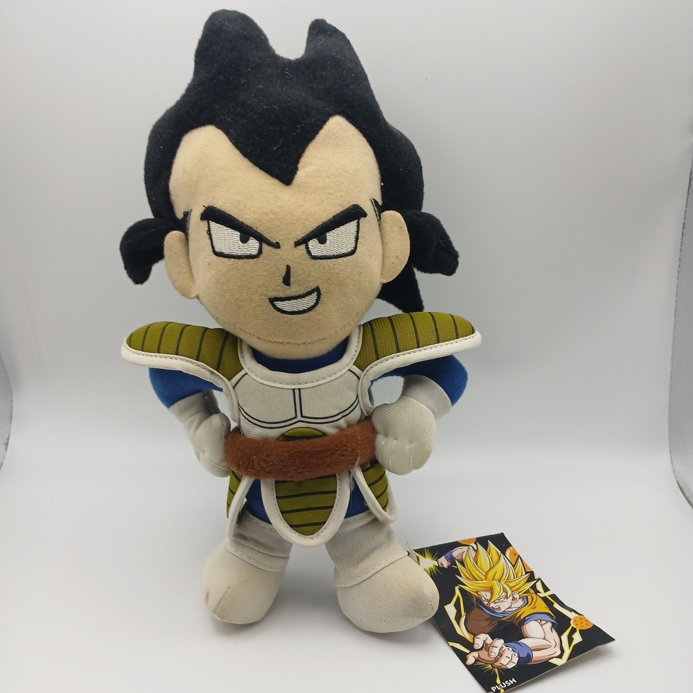 NWT Great Eastern Entertainment Co. Dragon Ball Z 10" Vegeta Plush In Armor M81